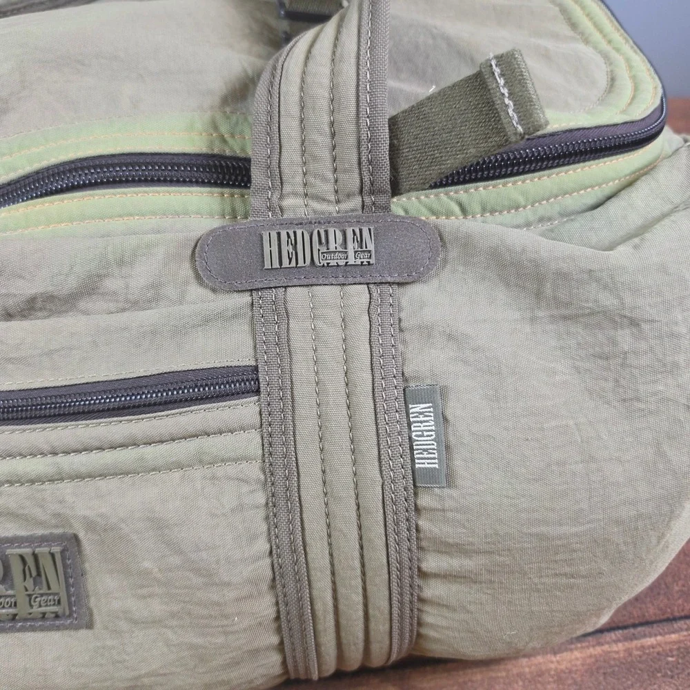 Hedgren Duffel Bag Large Olive Green Good Outdoor Gear Travel Utility Luggage